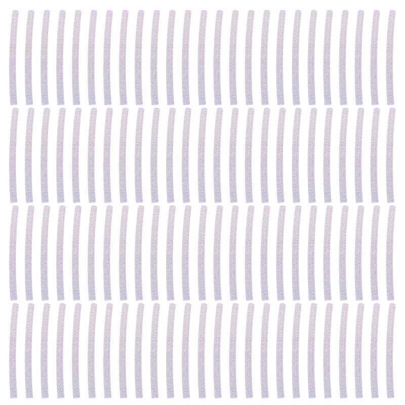 100Piece Multicolor Miniature Hot Melt Adhesive Sticks, 7mm by 100mm, Suitable for Artistic Creations Repair Quick Fixes