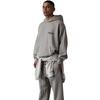 FOG ESSENTIALS Unisex Beflocktes Kapuzensweatshirt 2022SS Trendiges Design