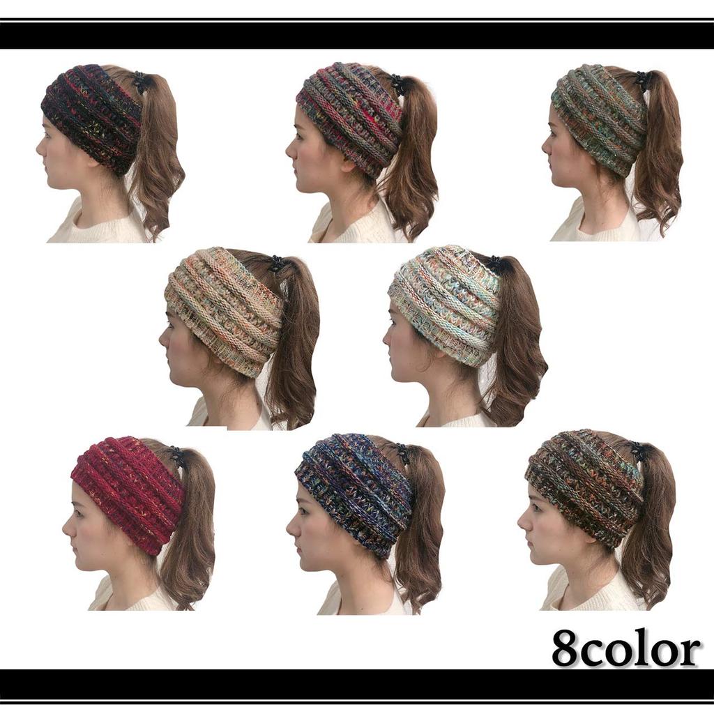 WHITE FANG Knit CA287 Women's Hat, Hat, Cap, Spring, Autumn, Winter, Hairband, Stylish, Popular, Casual, (03 Red)