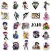 Set of 50 Bizarre Adventure Cute Anime Waterproof Cute and Stylish Cartoon DIY Stickers for Water Anniversary Stationery JoJo's Stickers, Stickers,