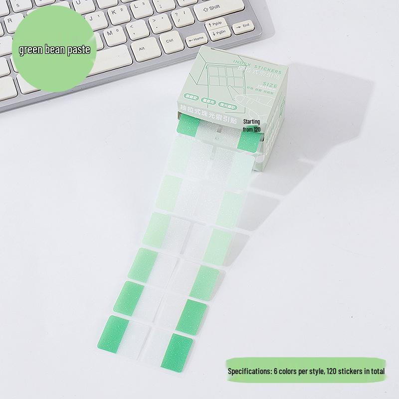 

Перламутровые самоклеящиеся индексные вкладки для маркировки студентами и в офисе