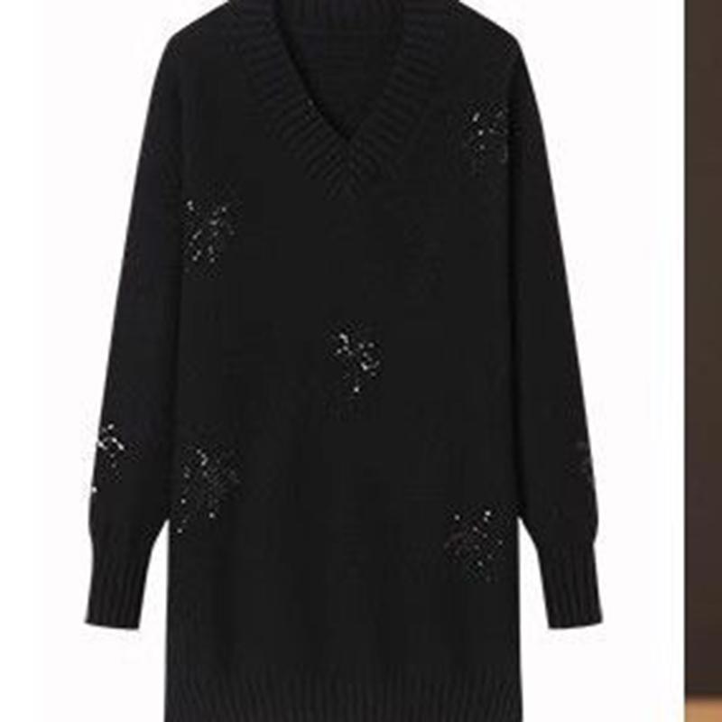 Sweater for Women Autumn Winter Thickened Pullover Warm Knitted Stretchy Long Sleeve Oversize Jumper Tops
