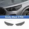 For BMW X2 U10 2024 2025 2026 TPU Headlight Anti-Scratch Smoke Black Transparent Modification Color Changing Protective Film