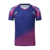 Football Training Clothes Manufacturers Wholesale New Short-sleeved Table Tennis Air Volleyball Sportswear Summer Student Badminton