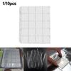 Brand New Practical Wide Application Coin Holder Sheet Clear PVC Protection 1/10 Sheet For Coin Collection 20 Pockets