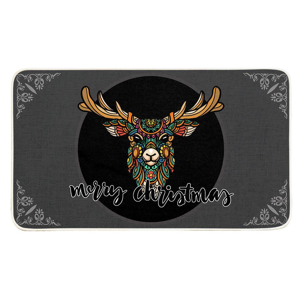 Cross Border Linen Floor Mat, Door Mat, Kitchen Carpet, Bedroom Non-slip Rubber, Household Floor Mat, Bathroom Mat, Outdoor Floor Mat