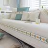 Ice Silk Sofa Cushion, Summer Mat, Non-Slip Seat Cushion, Advanced Sense  New Cream Wind Sofa Cover Cover Cloth