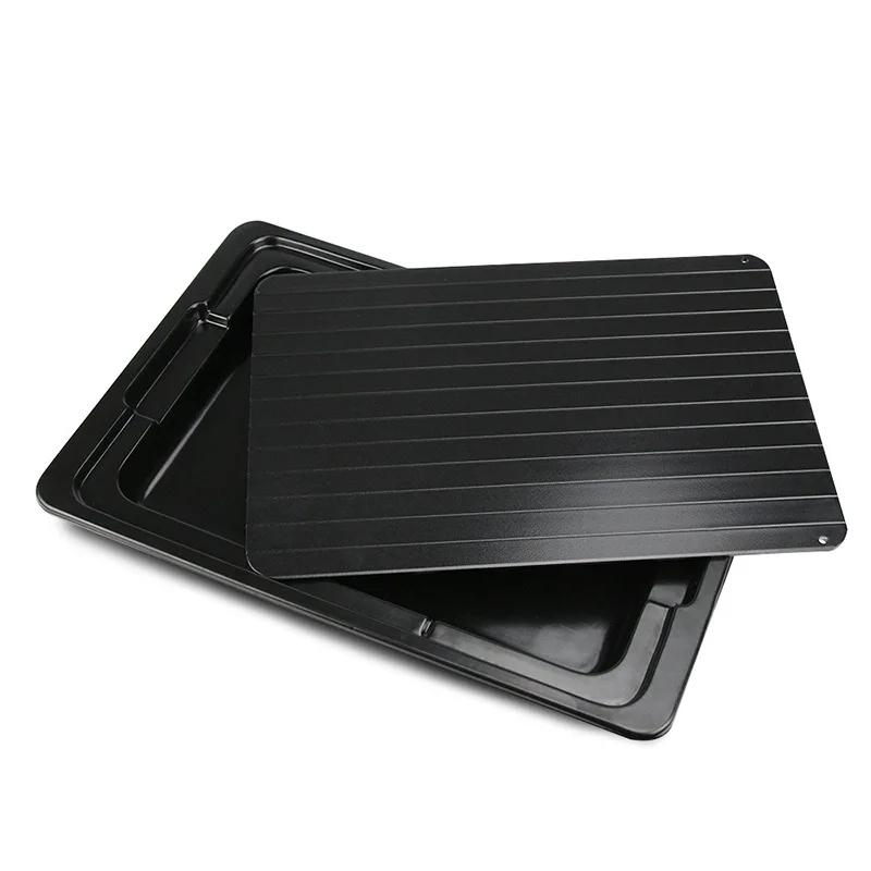 

Fast Defrosting Tray with Cleaner Frozen Meat Defrost Food Thawing Plate Board Kitchen Tool J2Y