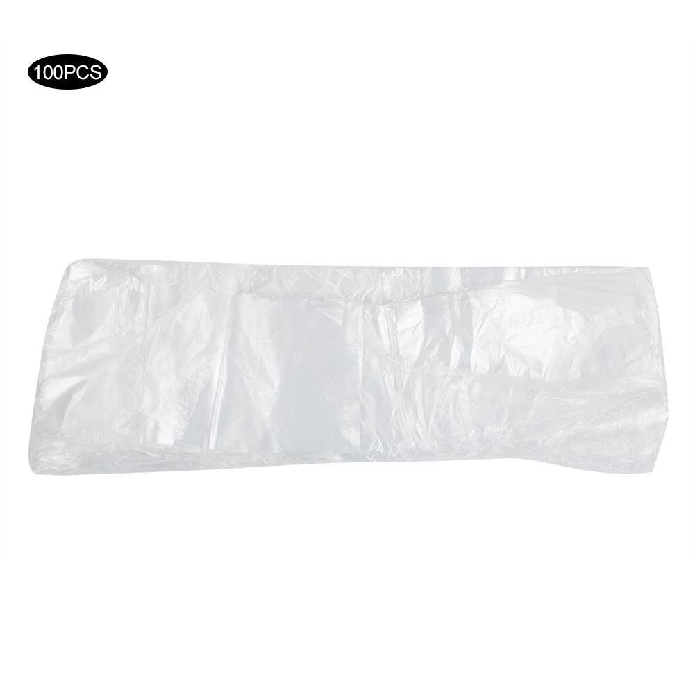 100pcs Disposable Salon Apron Cape Gown Waterproof Hair Cutting Cover for Home Barber Tools