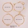 Delicate Hollow Butterfly Anklet For Women, Cute Beach Foot Chain With Lace Pendant, New Ankle Bracelet
