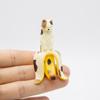 Gashapon Capsule Toys Peeled Banana Cats Figures Creative Kitten Mini Model Table Ornaments Children Birthday Gifts