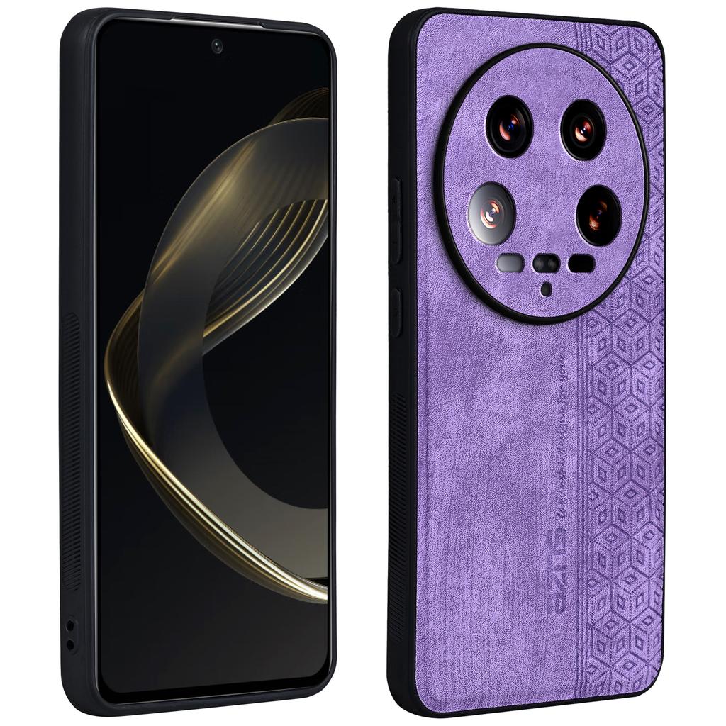 AZNS For Xiaomi 14 Ultra Case Pattern Leather+TPU Drop Protection Phone Cover