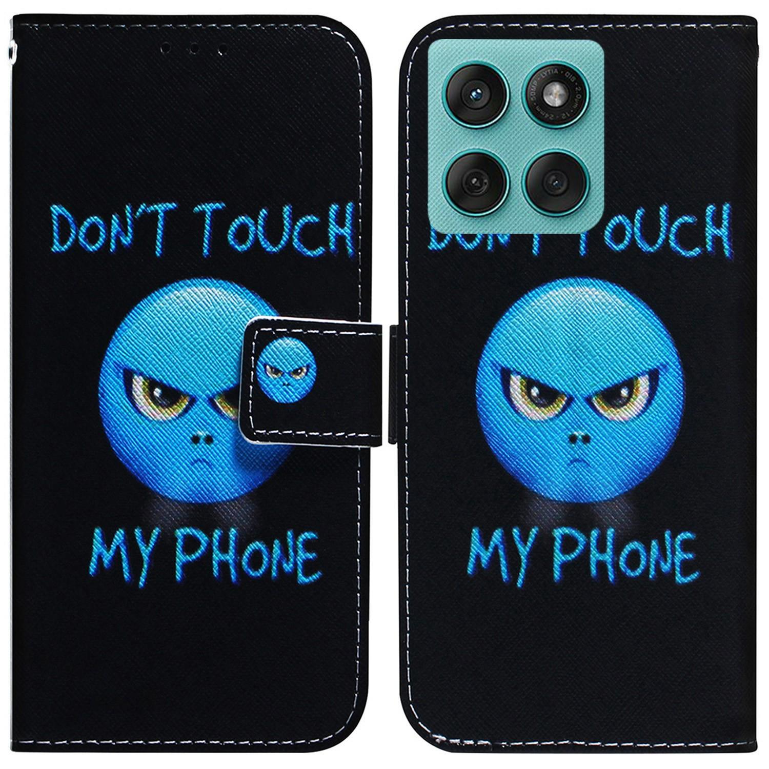 

Для Motorola Edge 60 5G/60 Fusion 5G Чохол-гаманець Шкіряний чохол для телефону з друком візерунка B