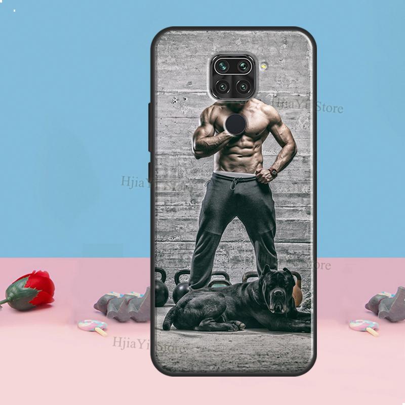 

Bodybuilding Gym Fitness Case For Redmi Note 8 9 10 11 12 Pro Plus 10S 11S 12S Cover For Redmi 9C 10A 10C 12C Coque Redmi 10