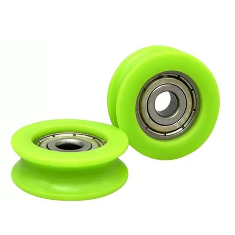 Pack Of 16 Heavy Duty Sliding Door Rollers With Plastic Alloy Bearing For Smooth Quiet Operation In Cabinets And Window