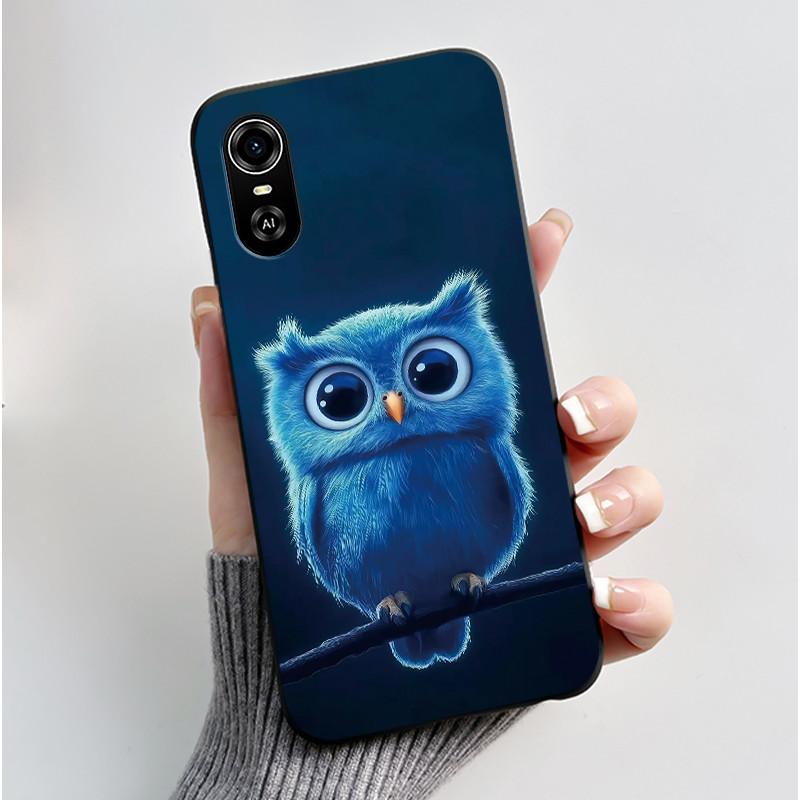 For ZTE Blade A31 Plus / BladeA31 Case Matte Black Aesthetic Luxury Cute Cool Boys Girls Pattern Casing Soft Silicone Back Cover