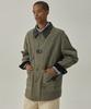 Magoodgan Hunter 5505 Color Block Oversized Khaki Chore Jacket