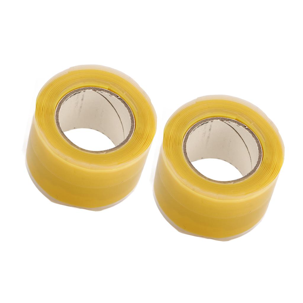 2pcs Silicone Grip Tapes Self Fusing Flexible Tape Portable Double Sided Sealing Tape for Canoe Kayak Carbon Fiber