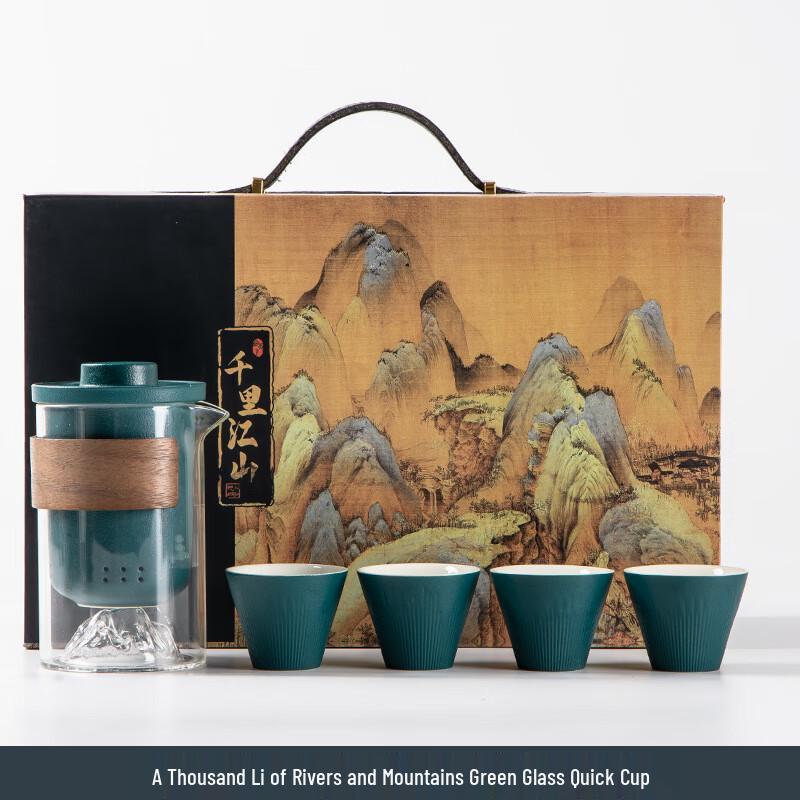 DX Business Chinese Style Ceramic Tea Set