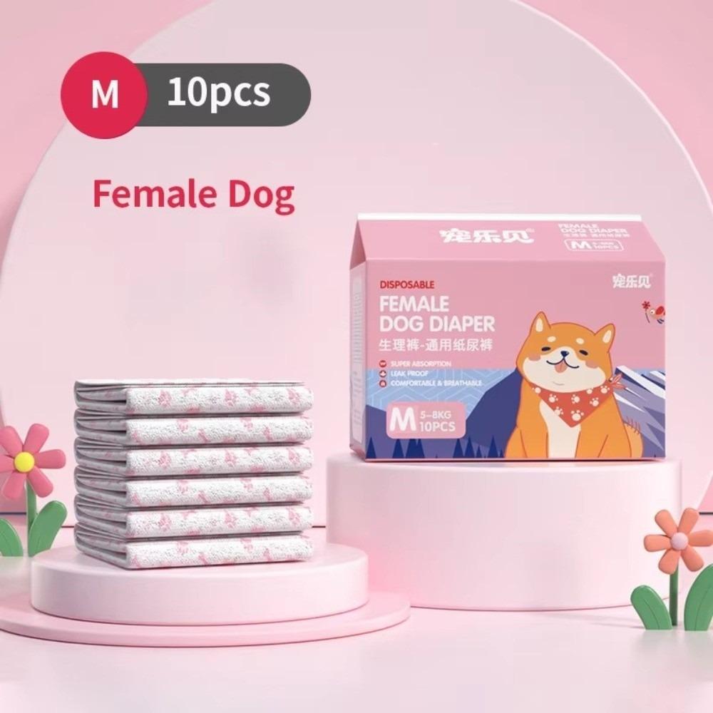 Comfortable Soft Disposable Dog Diapers Super Absorbent Female Male Dogs Doggie Diaper Leak Proof Puppy Shorts Nappies Pants