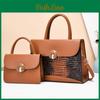European Style Pu Tote Bag With With Serpentine Print Design For Shopping And Leisure
