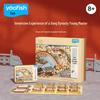 Rays Fish Mountain River Adventure: Interactive Geography Board Game for Kids and Parents - Explore Chinese Cities