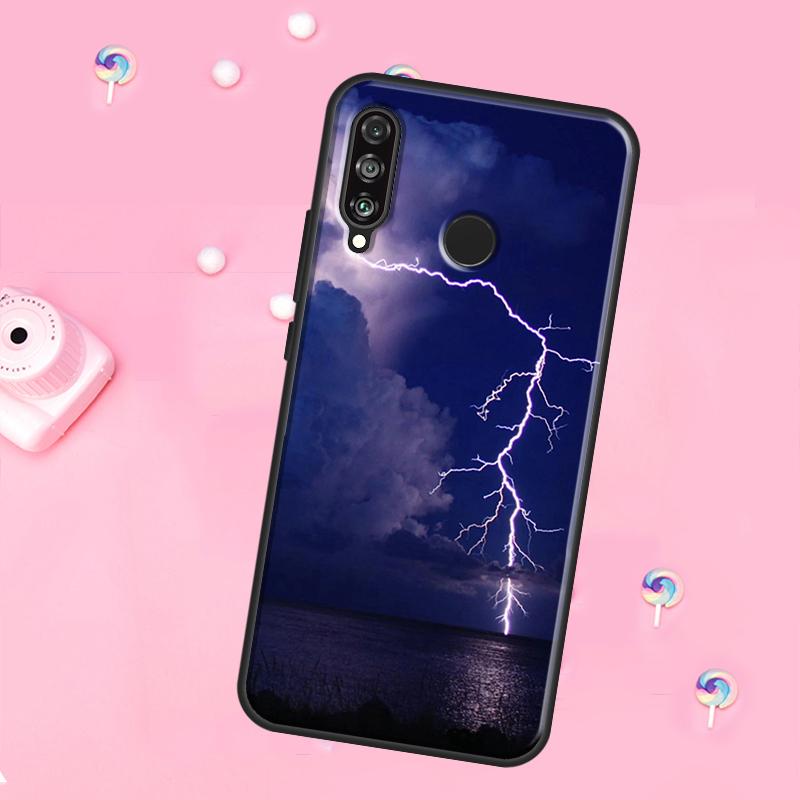 Sky Lightning Style For Huawei Nova 12s 12i 8i 11i 9 10 SE Y60 Y70 Y90 Y72 Y73 Y61 Y91 P60 Pro P30 P40 Lite Case