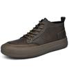 Men Ankle Boots Autumn Fashion Men Boots Leather Lace up Casual Shoes Men Comfortable Outdoor Designer Sneakers