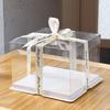 Changbaosen Transparent Single Layer 6-inch Cake Box