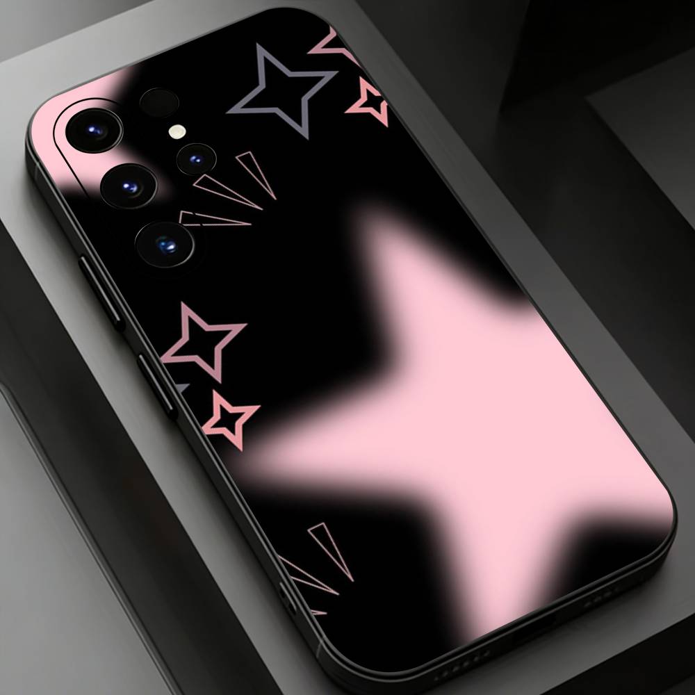 

Fragola Stars Phone Case for Samsung Galaxy S20,23 Ultra S24,22 Plus S25,26,21FE TPU Cover Samsung S24fe