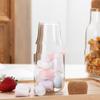 ZISIZ Glass Storage Jars with Cork Lids