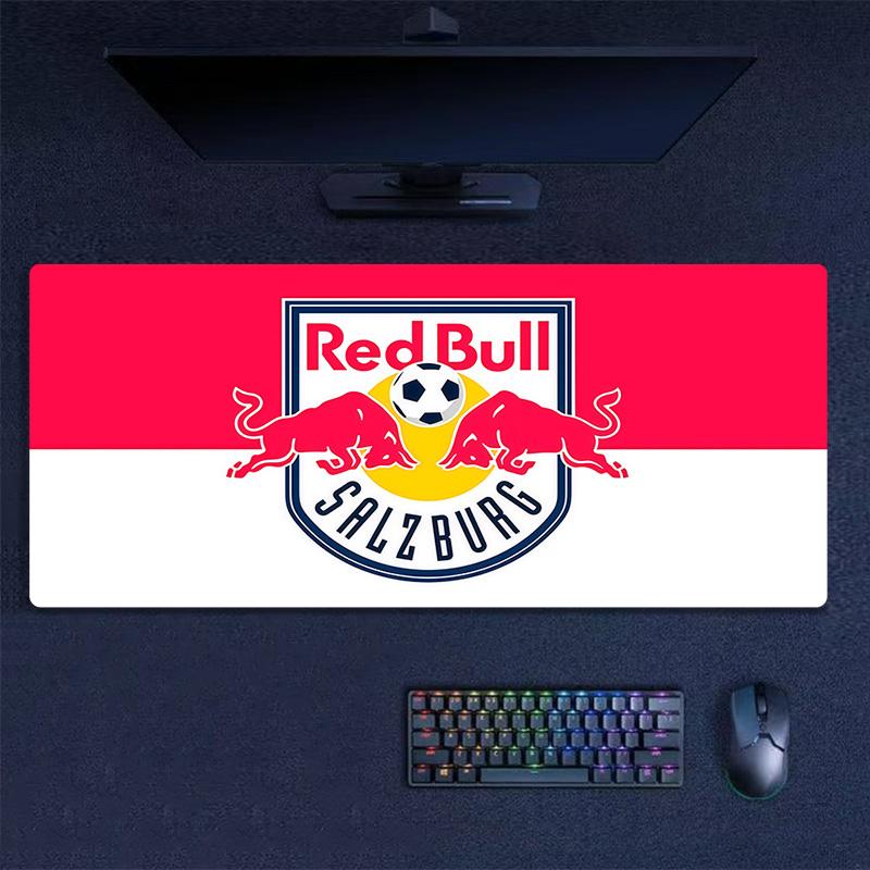 FC Red Bull Salzburg Print Cushion Non-slip Laptop Tablet Big Mousepad XXL Mat Mini PC Playmat With Lock edge