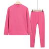 Elderly Women's Plush Warm Thermal Underwear Set