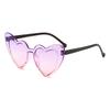 KLASSNUM Kids Heart-Shaped Sunglasses for Boys Girls Children Cartoon Cute Outdoor Fashion Vintage Sun Glasses UV400 Eyewear