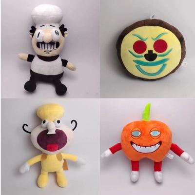 25cm Cartoon Anime Pizza Turm Peppino Plüschtiere Niedliche Weiche Kuscheltiere Heimzimmer Dekoration Puppen für Kinder Geburtstag Weihnachten Geschenk