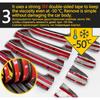 For Toyota RAV4 XA50 2019-2026 2020 2026 2026 2026 Anti-scratch Trim Set Car Accessories Door Handle Cover Carbon Fiber Chrome