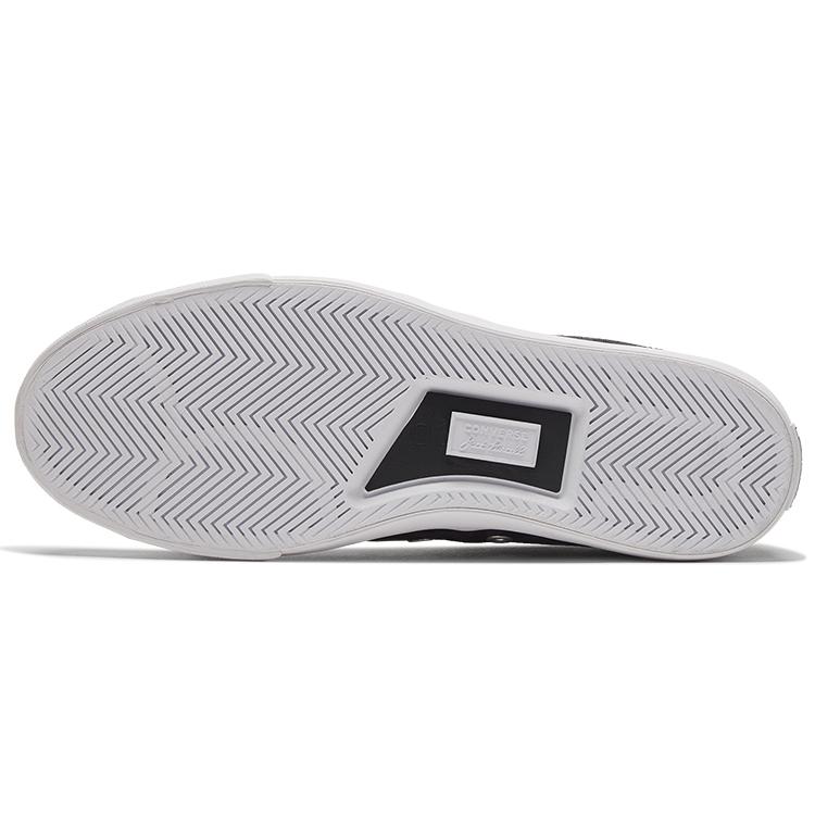 Converse Jack Purcell Lp Low Sole Trendy Retro Casual Sneakers 'Black White' Women's 570527C