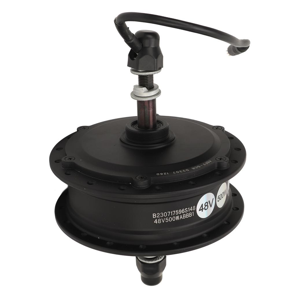 Αδιάβροχο μεταλλικό ηλεκτρικό κέντρο ποδηλάτου 48V 500W Electirc μοτέρ χωρίς ψήκτρες πίσω κίνησης