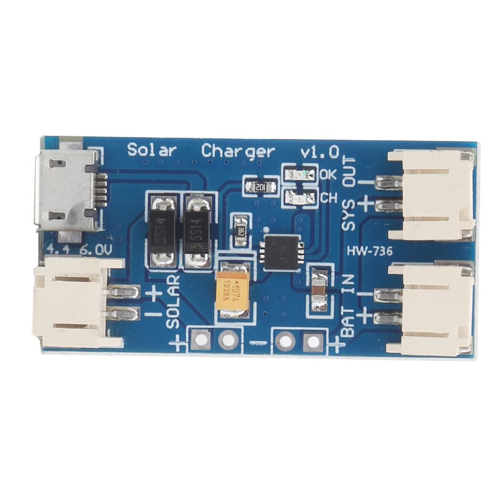 Solar-Ladeplatine Lithium-Batterie USB-Lademodul CN3065 500mA 4,4-6V