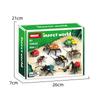 WOMA TOYS 2024 New Latest C0632 Nature Animals Creative Insects Mini Building Blocks Brick Toy Set for Kids