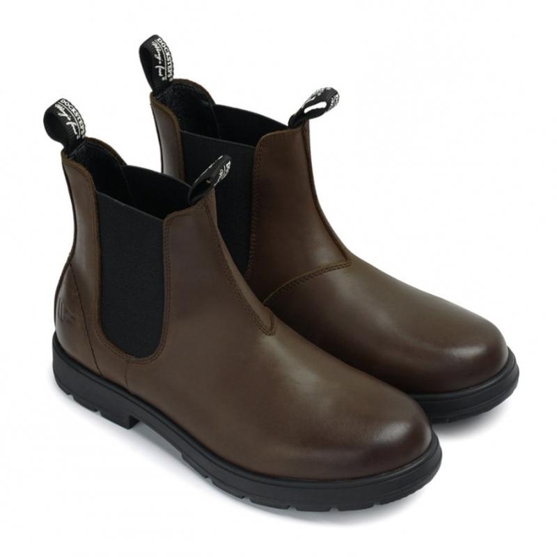 Skórzany But na Kostkę Męski Chelsea W715004qc M Sc