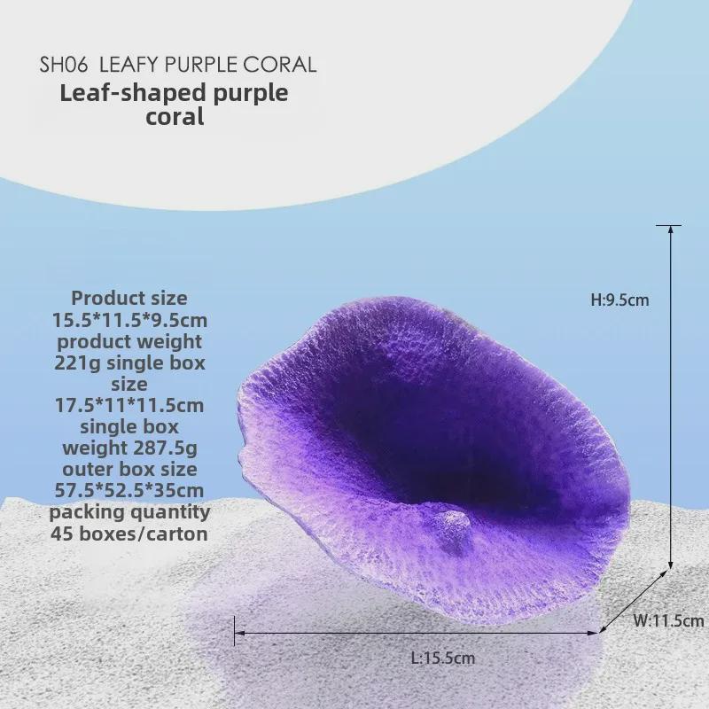 „Künstliche Korallenriff-Dekoration für Aquarien – Weichkorallenbaum für Fischbecken, Unterwasserlandschaften und Fisch-/Garnelenverstecke“