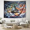Saint Seiya Print Tapestry - Portable Wall Decor Cloth, for Home, Dorm, Travel, Bedroom, Living Room - Ideal Birthday Housewarming Gift