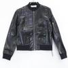 Paco Rabanne Black Cotton PVC Circle Hardware Sleeve Jacket Jacket 36 blackUsed