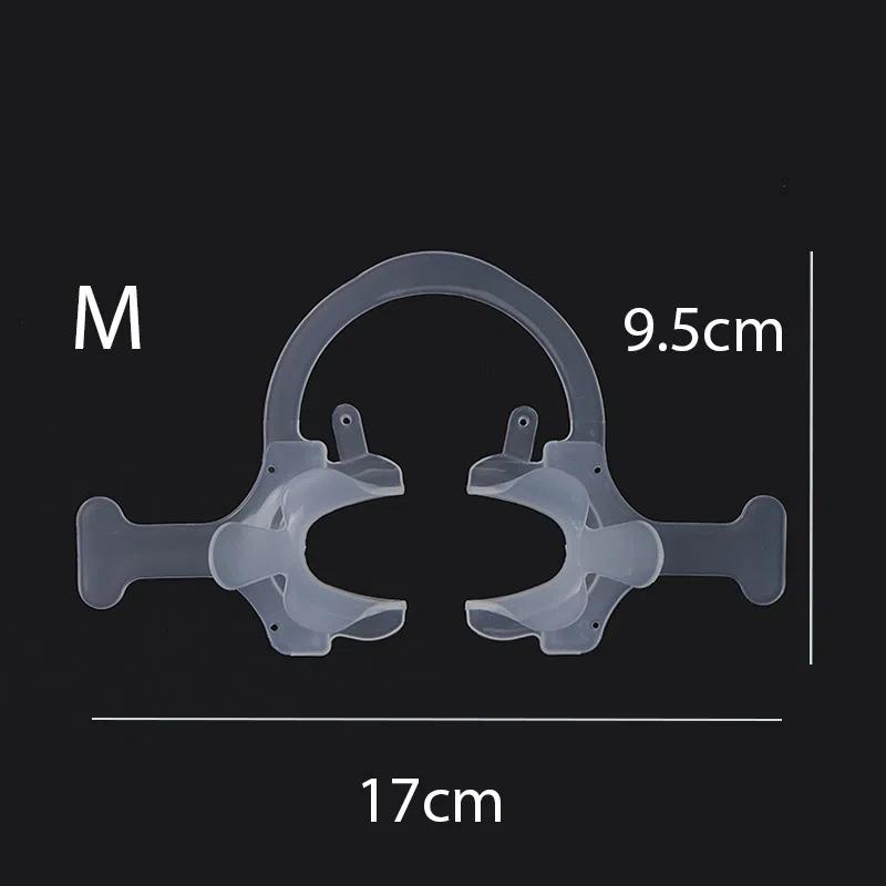 Dental Cheek Retractor Orthodontic Mouth Opener C Shape Lateral Open Dental Orthodontic Black Tooth Intraoral Lip