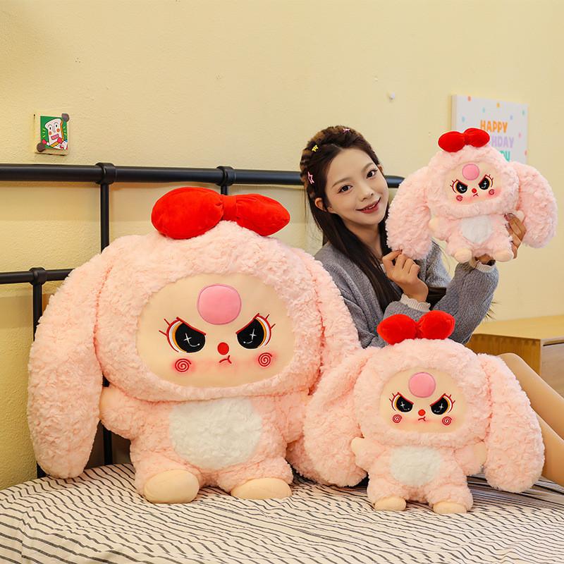 Rabbit Threev3 Baby Style Plush Toys Pp Cotton For Childrens Play And Comfort