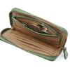 [Dakota] Portofel Mini Piele Naturală Femei Portocaliu DA-31605-34