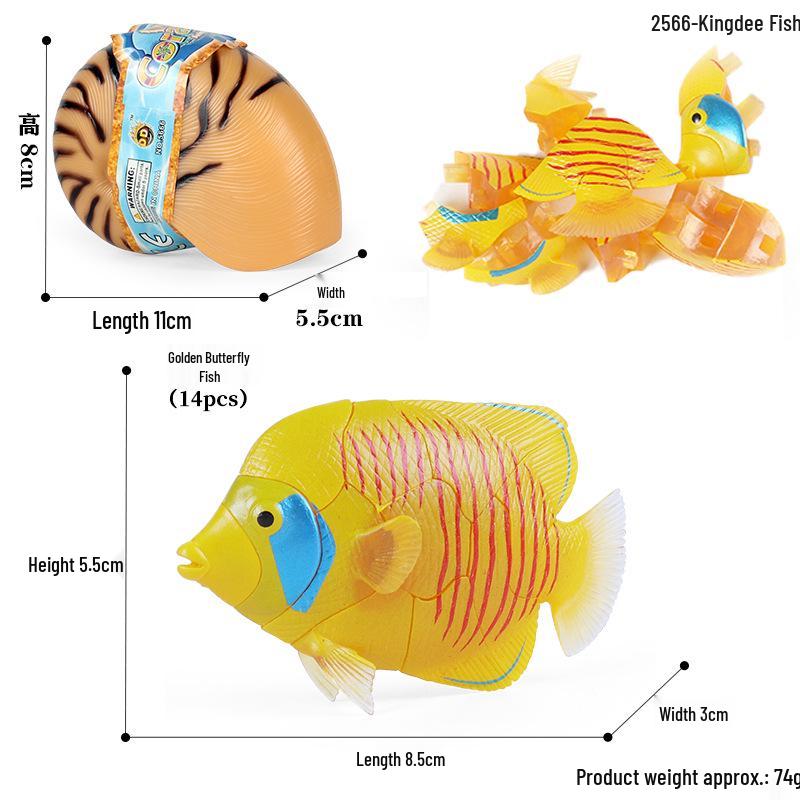 4D Insect Model Toy Set: Ladybug, Stag Beetle, Centipede, Ant, Fly, Mantis