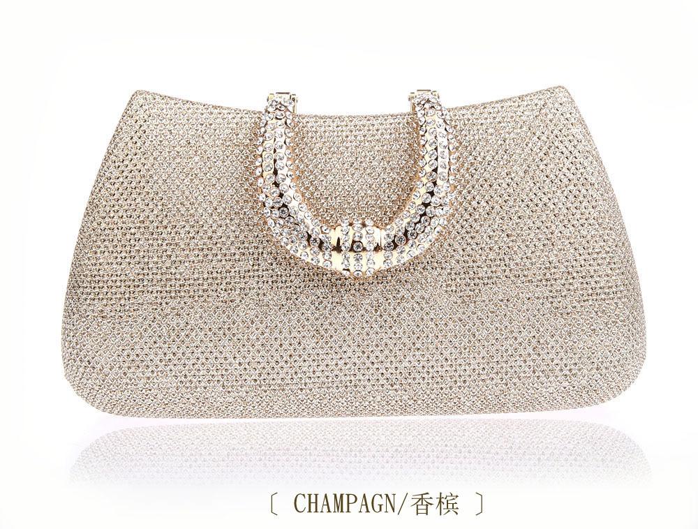 Fashion Celebrity Dinner Bag Sparkling Small Bag Women's 2024 New Style Versatile Chain Bag Single Shoulder Diagonal Straddle