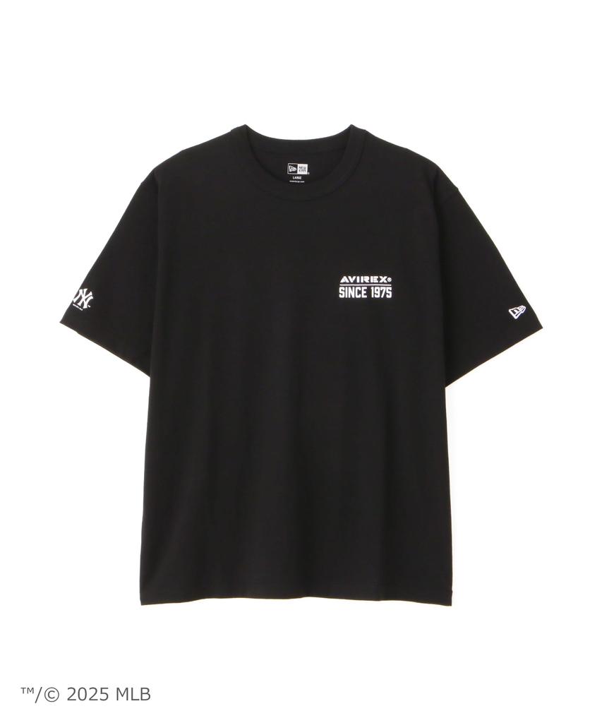 Avirex New Era New York Yankees Size T-Shirt, Men's, 2XL, 010, Black, 783-5234014